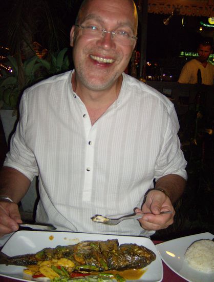 .... dazu lecker was zu Essen - ach was geht's uns gut