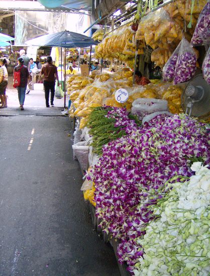 ok, heute dann nicht Chinatown, stattdessen der Blumenmarkt.
