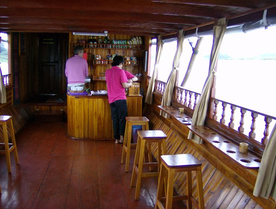 Die kleine aber feine Bar.