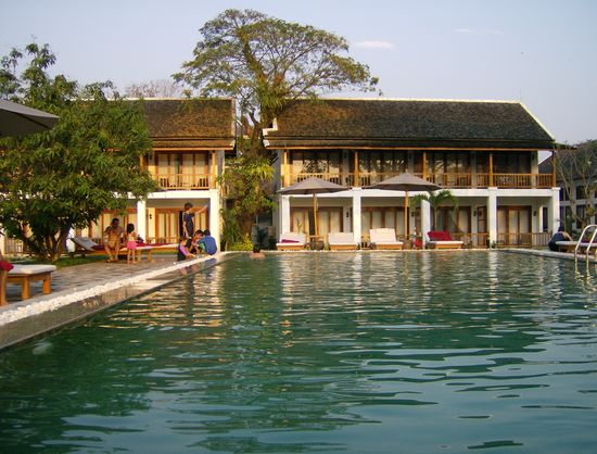 Ganz rechts im Erdgeschoss da liegt unser Zimmer LL1