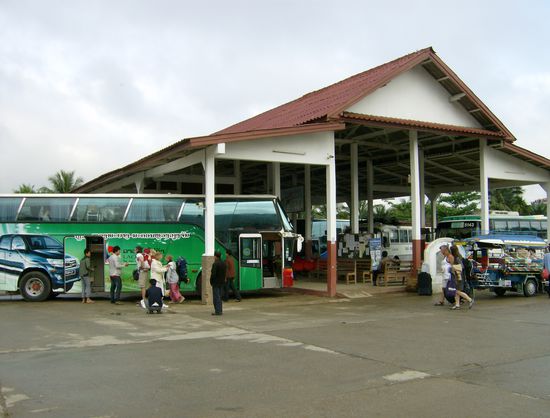 Busbahnhof von Luang Prabang