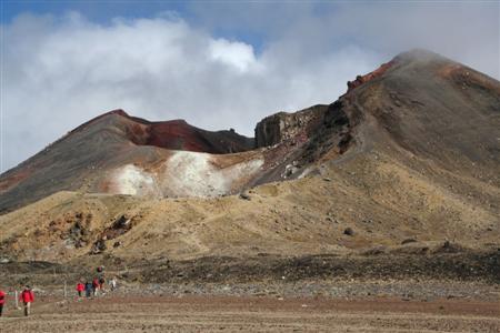 Wandertag am Red Crater