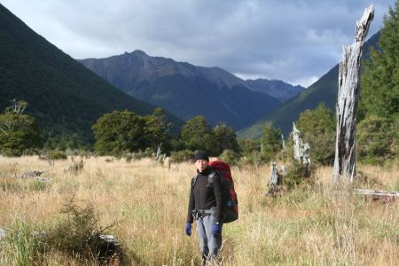 Der Track fuehrte durch unterschiedlichste Landschaften