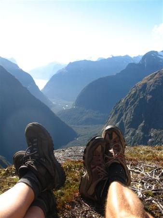 Stramme Wadeln im Fjordland