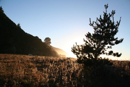 letzter Sonnenaufgang auf der Suedinsel