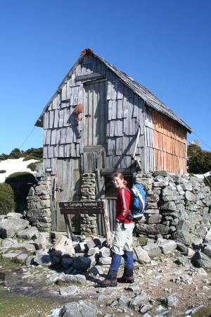 Tasmanische Almhuette, klein aber fein