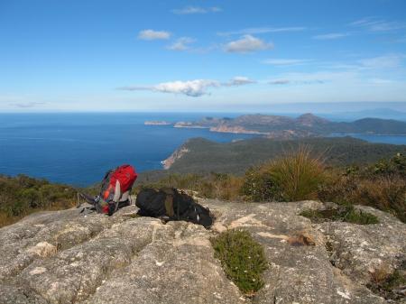 Unsere Packs am Mt. Graham