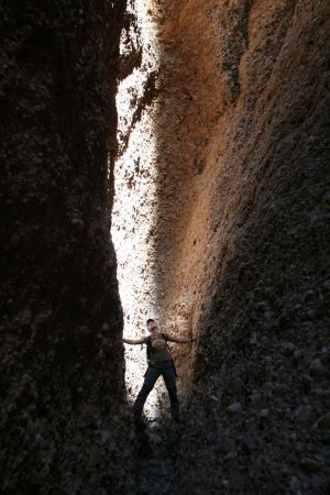Am Talschluss des Echidna Chasm