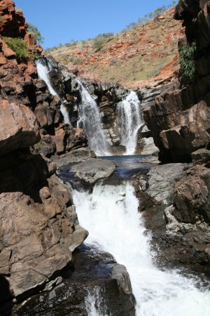 Wasserfaelle am Adcock Gorge