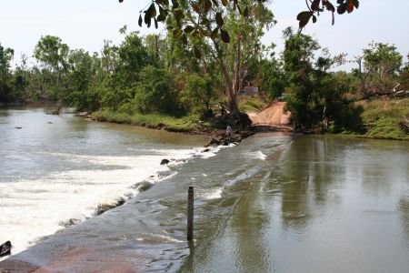Cahills Crossing am East Alligator River