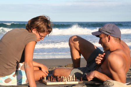 ... oder sich die Zeit mit einem Spielchen zwischendurch vertreiben ...
