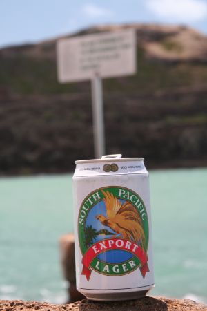 Das war uns ein kuehles South Pacific Export wert