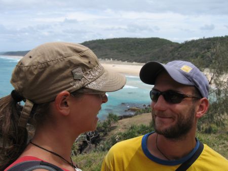 Am Twin-Island-Point beim Wale-gucken