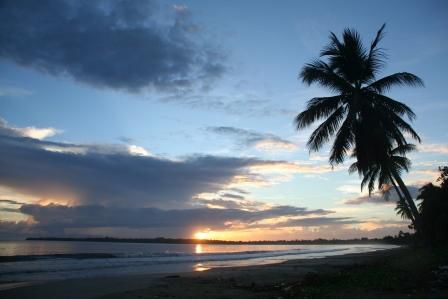 Sonnenaufgang in Wewak