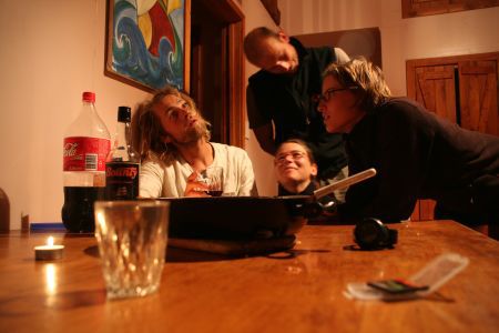 ... und nach ein paar Glaeschen Fiji-Bounty-Rum