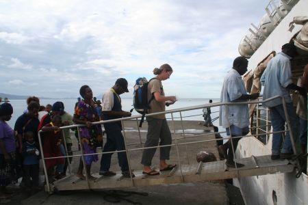 Reboarding in Kimbe am 2.Tag
