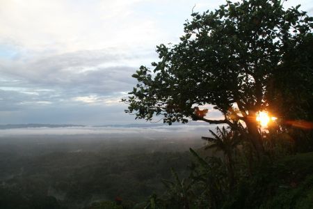 Sonnenuntergang ueber der Gazelle-Peninsula