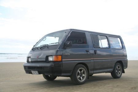 Burghart, stolz am 90 Mile Beach