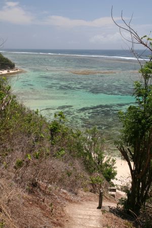 Ein Strand an der Suedkueste