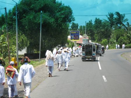auf den Strassen von Lombok