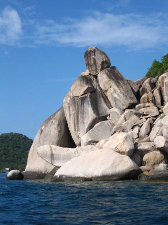 Buddha-Rock im Sueden Koh Taos