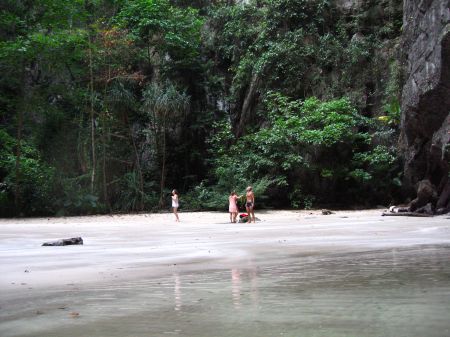 Gestrandet inmitten Koh Mooks