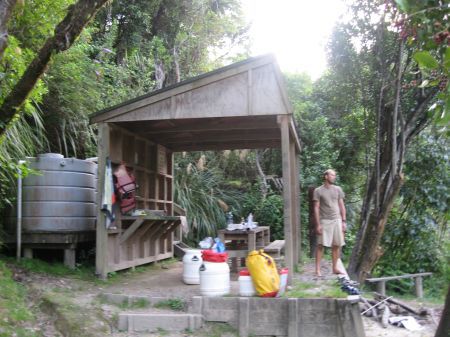 Infrastruktur der Campsites