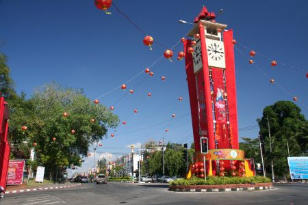 Uhrturm in Trang