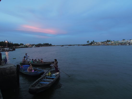 Blick von der Promenade in Can Tho
