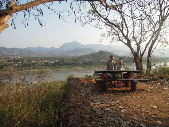 Blick auf Luang Prabang
