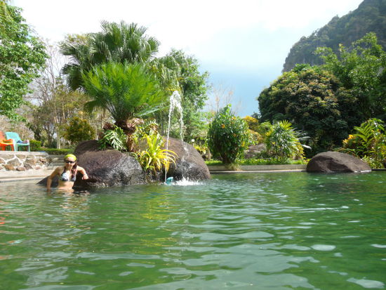 Naturpool im Ressort