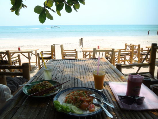 Papaya Salad und Pad Thai