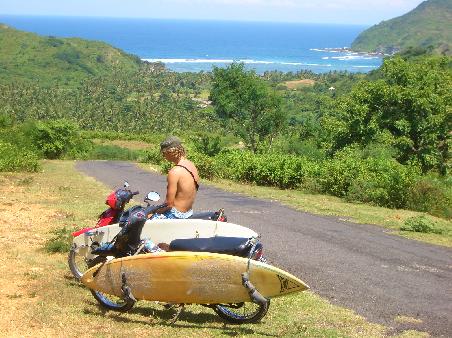 Auf dem Weg ins Wellenparadies...Lombok