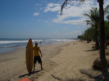 Ich und mein Brett...Kuta Bali