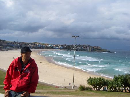 Bondi Beach, Sydney...nice but soooo cold