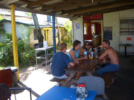 Carpark, Cairns, vor der Kueche