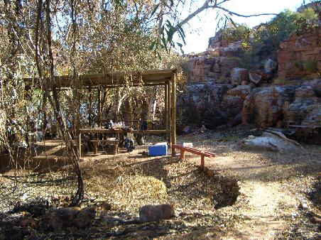 Der schlafplatz, Kanutrip Kimberlys