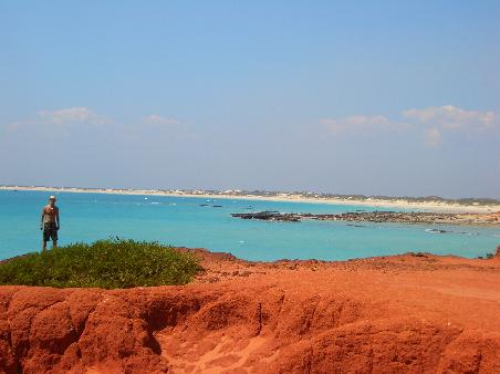 Broome Blick auf Cablebeach
