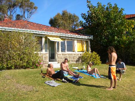 Beachhouse Party von Marc's friend...echt freundlich die Locals!