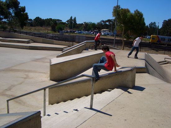 Der beste Skatepark den ich je gesehn hab!!! Albany!!!