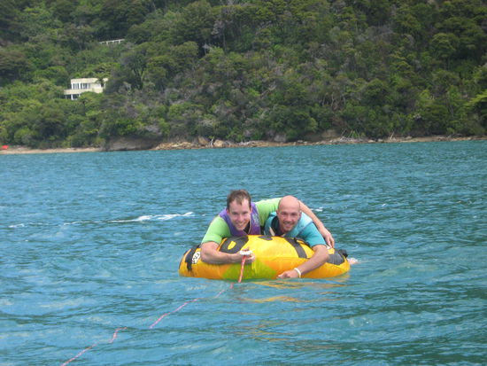 Verdammt...ihr glaubt nich wie scheiss schnell das boot war!