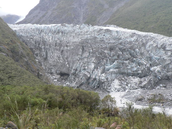 Der Glacier..da war ich klettern