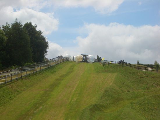 zorbing sieht lustig aus is aber die kohle nich wert