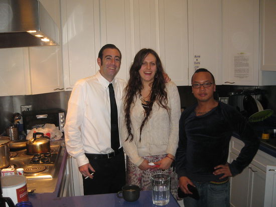 Matt, Kitty und Little Buddah...Hostelcrew