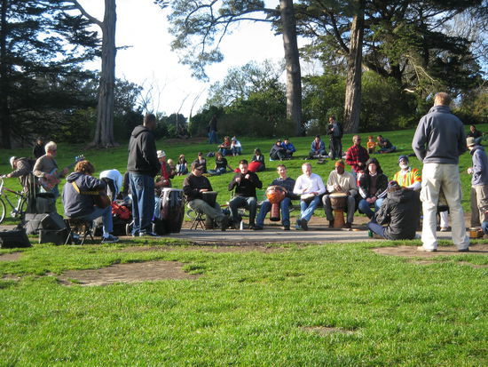 Golden Gate Park...hoerte sich echt gut an!