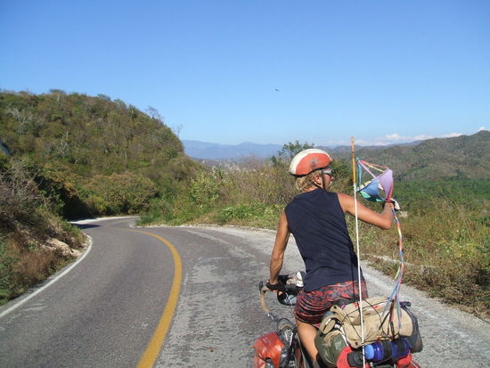 Pixel auffem Weg durch Mexico...per Bike!!!!