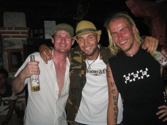 Die Deutsche Fraktion...meine Zimmergenossen Chris und Till