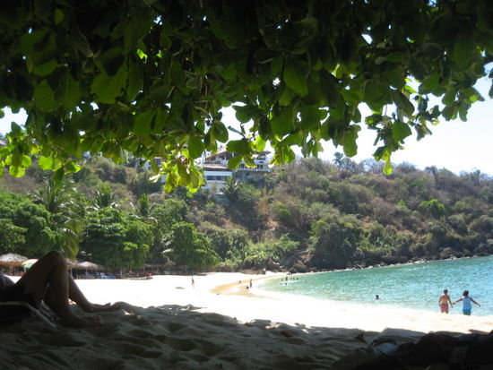 Postkartenstrand, schoen aber mir zu langweilig, P. Escondido