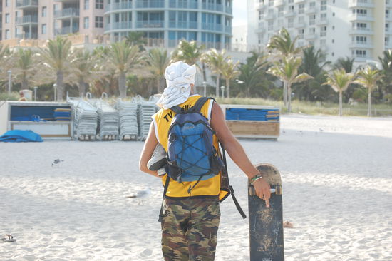 Zu viele Fotos...auffem Weg von Southbeach zum Hostel