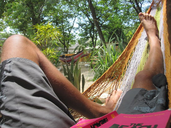 Surfen und Haengematte!!!